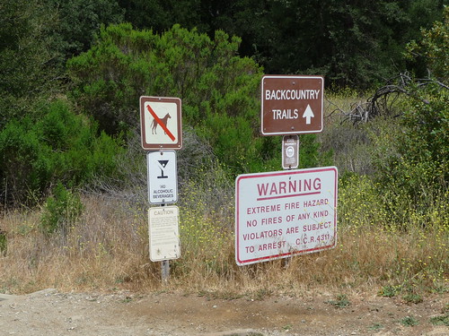 Backcountry Trail Signs
