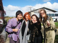 In this photo: Karen LeBlanc, Tegan Chubb, Sakiko Sugawara