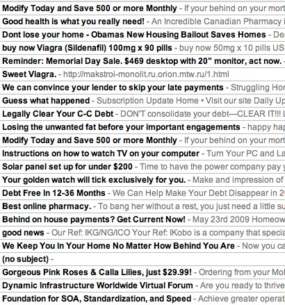 GMail spam