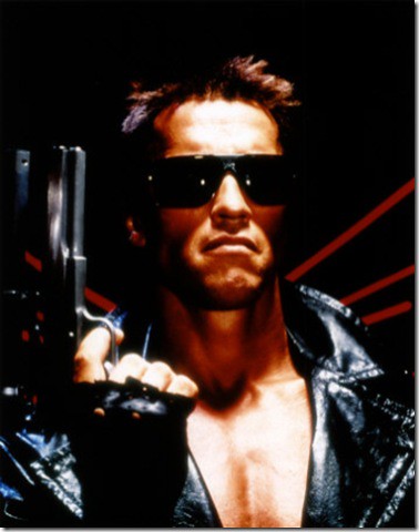 By the way, our Governator has been pronouncing Hasta La Vista all wrong. The H is silent.