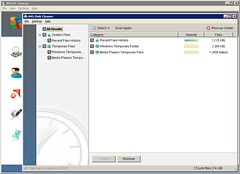 AVG Disk Cleaner Report - AVG PC Tuneup 2011.