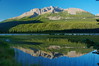 Reflection of Icefield Parkway Mountain