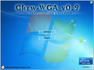 chew-wga 0.9 the windows 7 patch