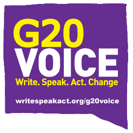 G20voice logo
