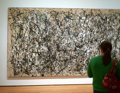 Pollock, One: 31, 1950 with Woman