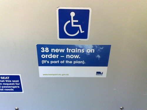 Propaganda on the train