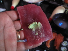 Wasabi on Tuna