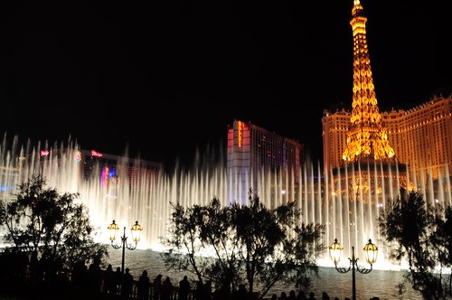 Off to the Bellagio to see the fabulous fountain show.
