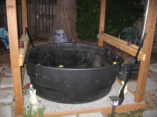 The Beauty Of A Wood Fired Hot Tub