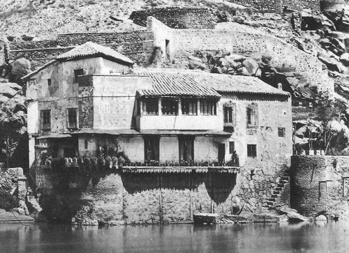 Casa del diamantista hacia 1887. Foto de Casiano Alguacil