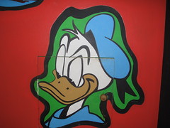 Donald Duck at the tea museum