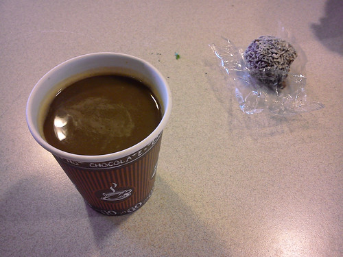 Kaffe og Delicato-bolle