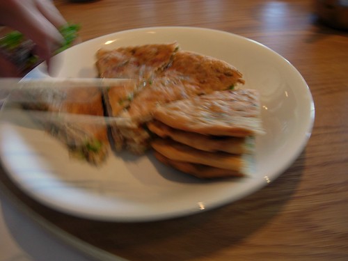 Green onion pancakes - moving fast