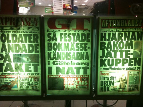 Only in Göteborg folks, only in Göteborg.