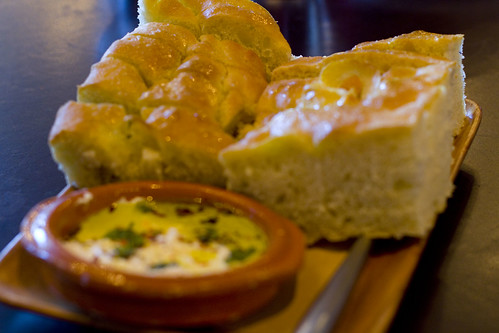 Focaccia and Cheese