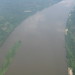 Le fleuve congo au Maniema vu du ciel