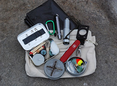 E.D.C -- Photo as seen on the Photo page of Survivalist-Supplies.com. A great site for survival supplies, information and on-line articles pertaining to wilderness survival.