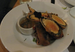 House Restaurant in San Francisco - Deep-fried salmon roll with chinese hot mustard