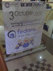 Gigantografía - Fedora Linux day Chile 2009