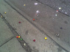 Candy aftermath