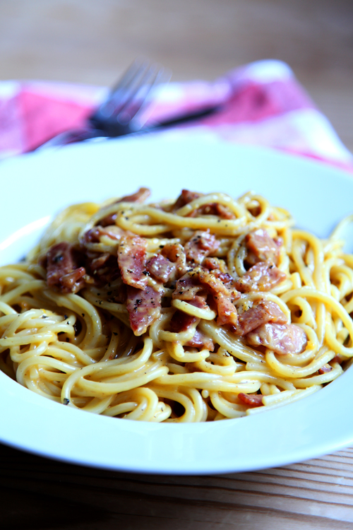 :: Italian Foodies Spaghetti Carbonara