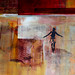 ZULU DANCER _ 70 x 115 cm _ mixed media on canvas (Sold)