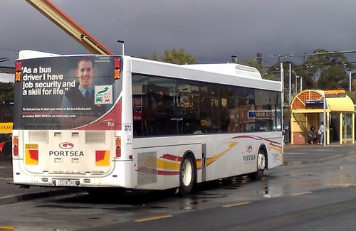 Bus advertising bus driver jobs