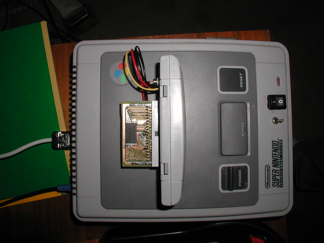 Old SNES flash module