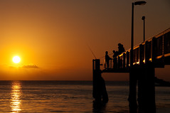 A Fisherman's Sunset