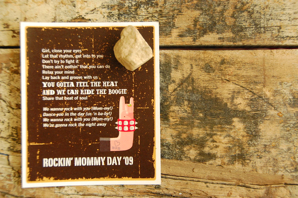 rockin' mommy day card