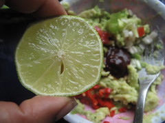 Squeeze of lime