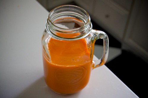 fresh carrot juice!