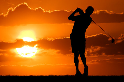 Golf Sunset