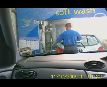 Video - Letchworth Carwash Time Lapsed to 45 seconds - MPEG1 - 0.45