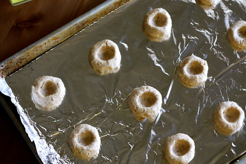 Honey Roasted Peanut Thumbprint Cookies