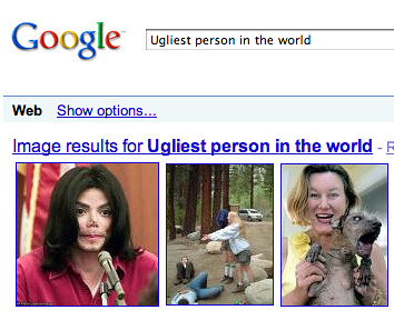Ugliest person in the world - Google