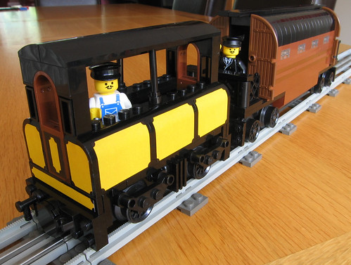 World's first tube train created in Lego