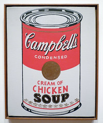 Andy Warhol, Campbell's Soup Cans detail