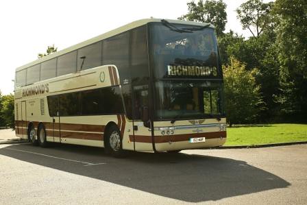 Richmond's Coaches newest addition - 79 seater double decker