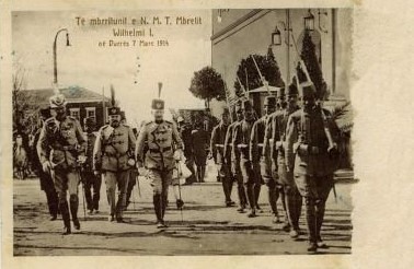 Prinz Wilhelm von Wied als Fürst von Albanien 1914