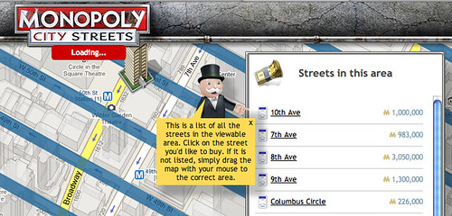 Google Monopoly City Streets