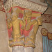 SAINT-MACAIRE - chapiteau de l'église (a)