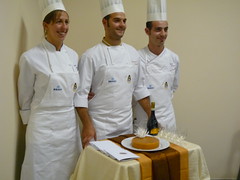 Award del Pasticciere 2009. Giovanni Cappello, Mario Ragona ed Emanuela Isoardi