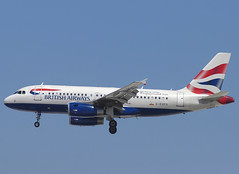 British Airways A319-131 G-EUPX BCN 27/06/2004