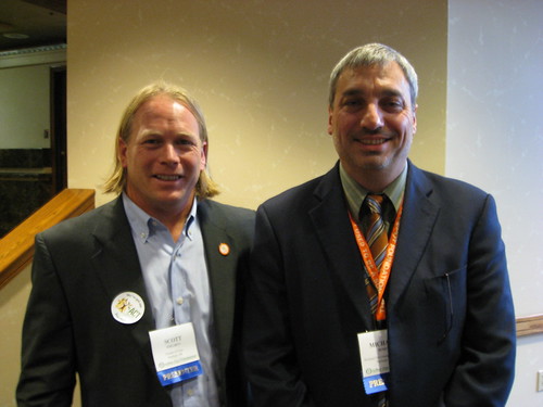 National Arbor Day Conference: 11.09.09, Scott Fogarty, left, and Mike Rosen