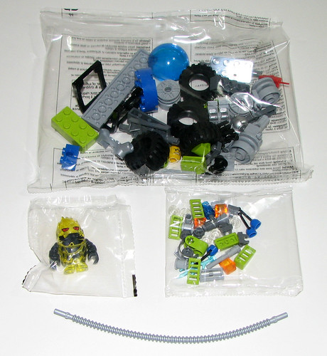 2010 LEGO 8188 Power Miners - Fire Blaster Parts