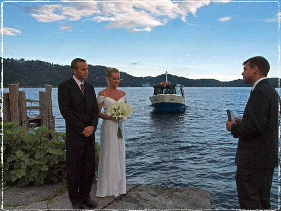 Lake Orta wedding photographer
