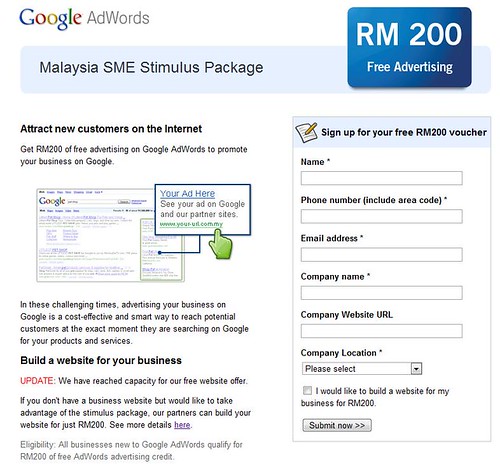 Malaysia SME Stimulus Package