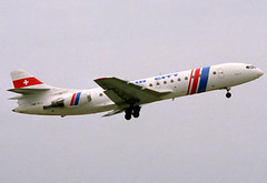 Air City Caravelle 10B3 HB-ICJ GRO 23/05/1988