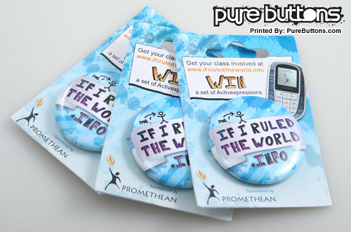 Custom Button Packaging - If I ruled the world